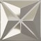 Ekena Millwork 11 7/8in. W x 11 7/8in. H Kent EnduraWall Decorative 3D Wall Panel Covers 0.98 Sq. Ft. WP12X12KEBCR - alternate 1